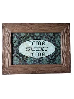 - Haunted Mansion Tomb Sweet Tomb Halloween Gothic Punk Rock Fun Spooky Frames
